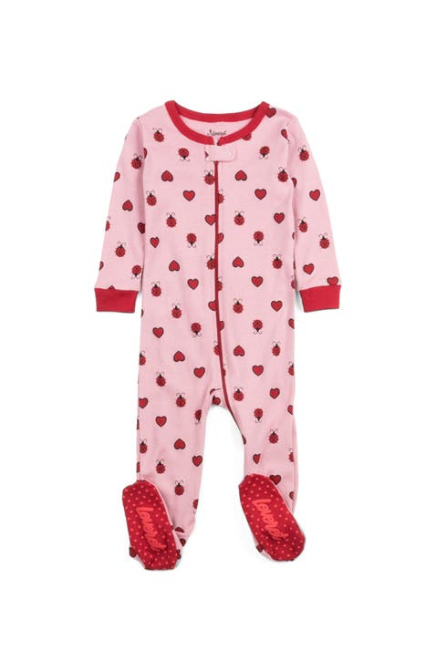 Kids Cotton Footed Printed Pajamas, Animal, Holiday & Fun Prints (Toddler, Little Kid & Big Kid)