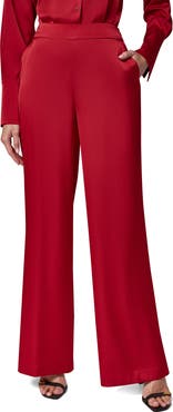 Donna Karan New York High Waist Wide Leg Pants