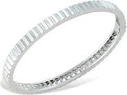 SAVVY CIE JEWELS Ribbed Bangle