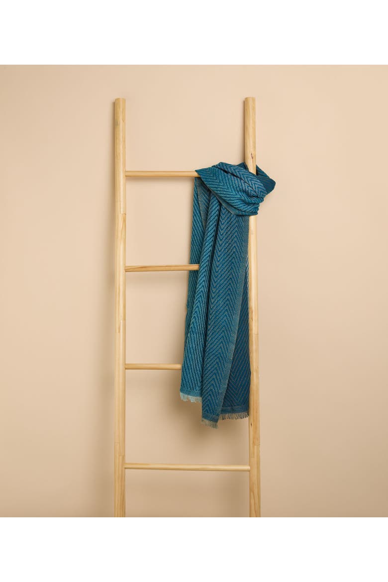 Artisan Woven Hayden 100% Recycled Acrylic Oversized Wrap Winter Scarf, Alternate, color, Alexis