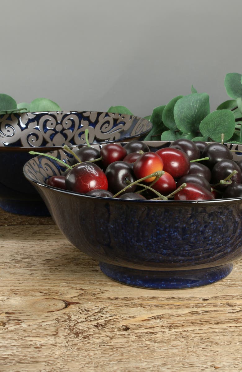 BIA Cordon Bleu Ellyn Set of 2 Serving Bowls, Alternate, color, Multi