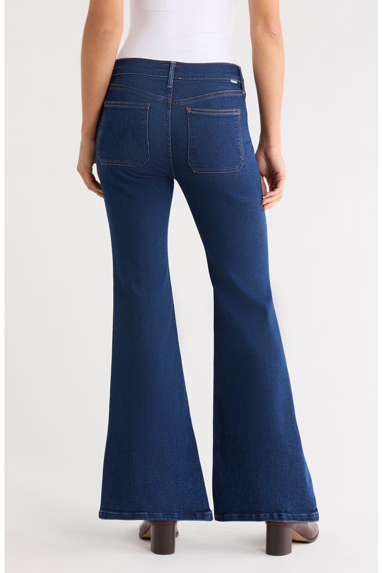 The Patch Pocket Doozy Flare Jeans, Alternate, color, RETROGRADE RODEO