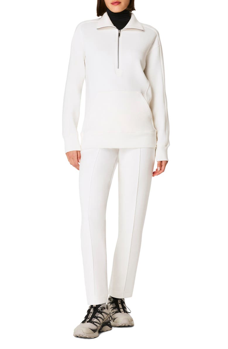 SPANX<sup>®</sup> HEAVYAIR HALF ZIP TUNIC, Alternate, color, Powder