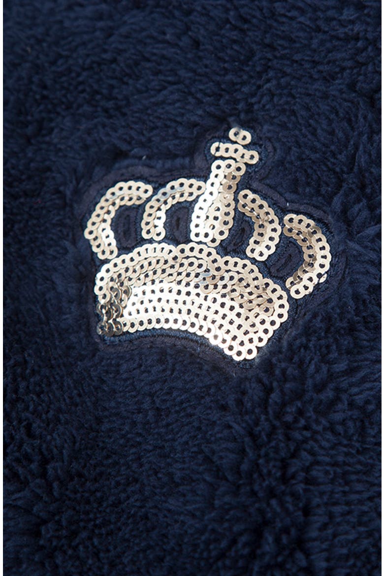 Kid's Cozy Fleece Jacket, Alternate, color, Navy