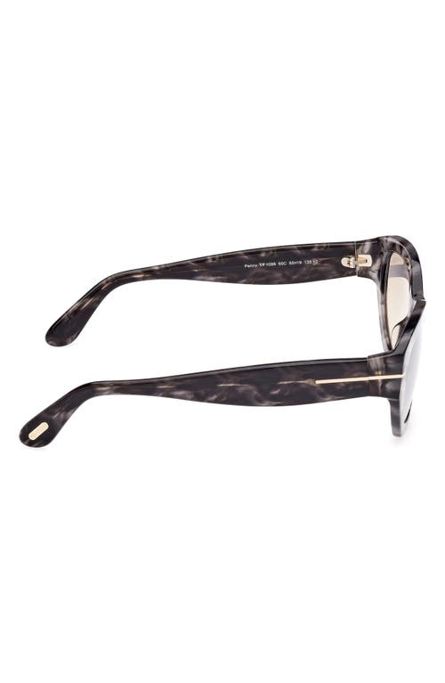 Tom Ford Penny 55mm Geometric Sunglasses In Multi