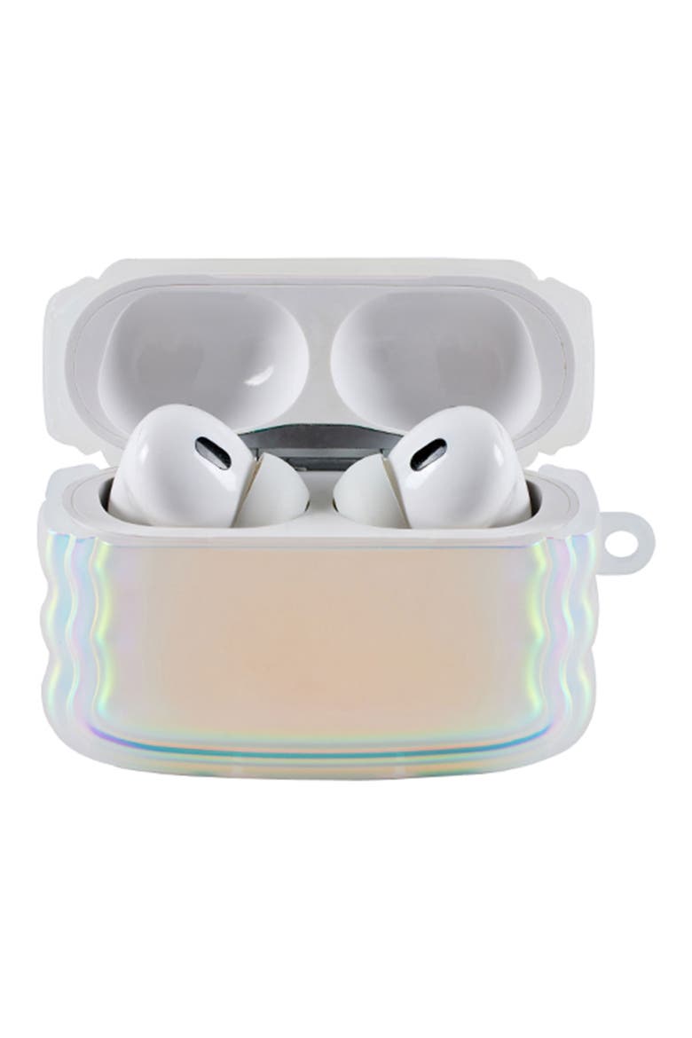 Radiant Wavy AirPods Pro Case, Alternate, color, CLEAR