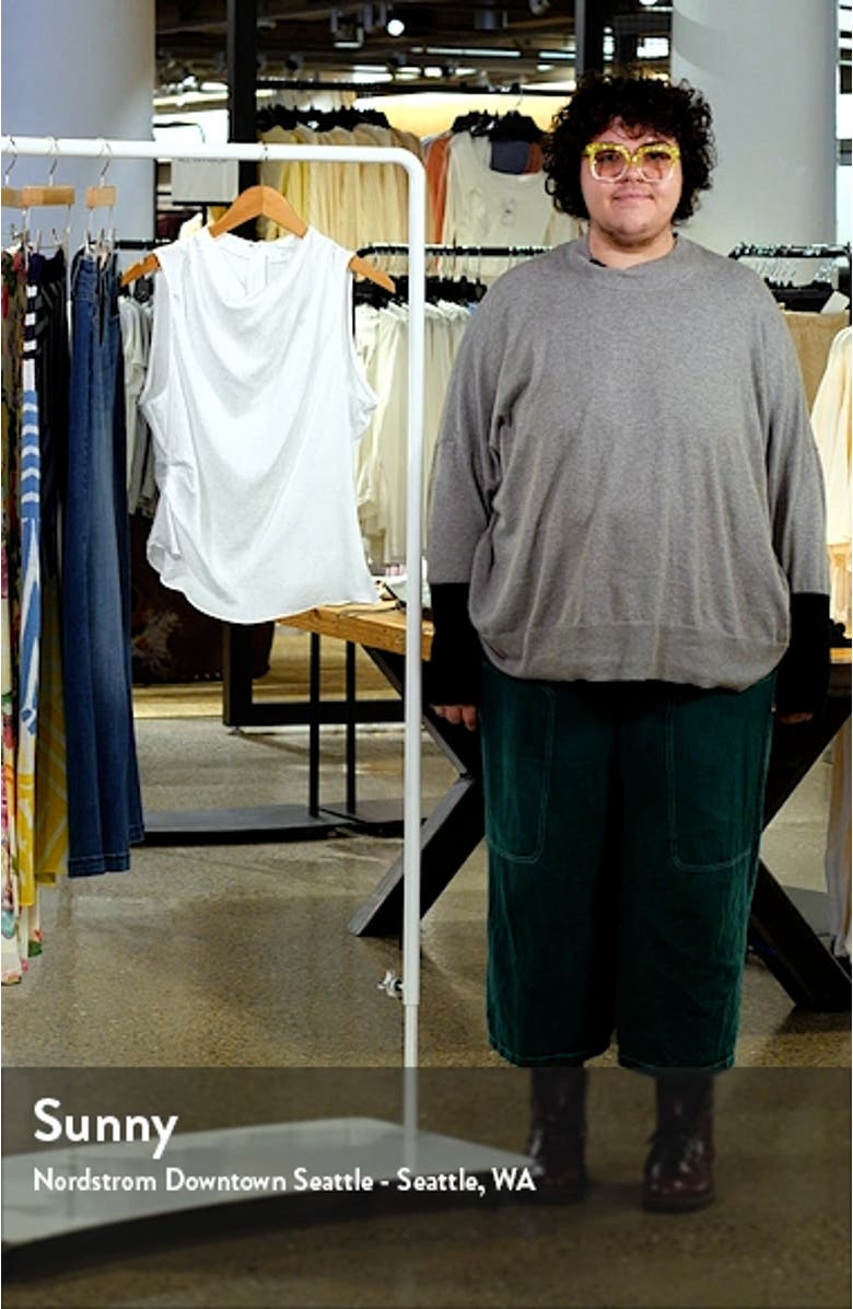 Texture Drape Satin Top, sales video thumbnail