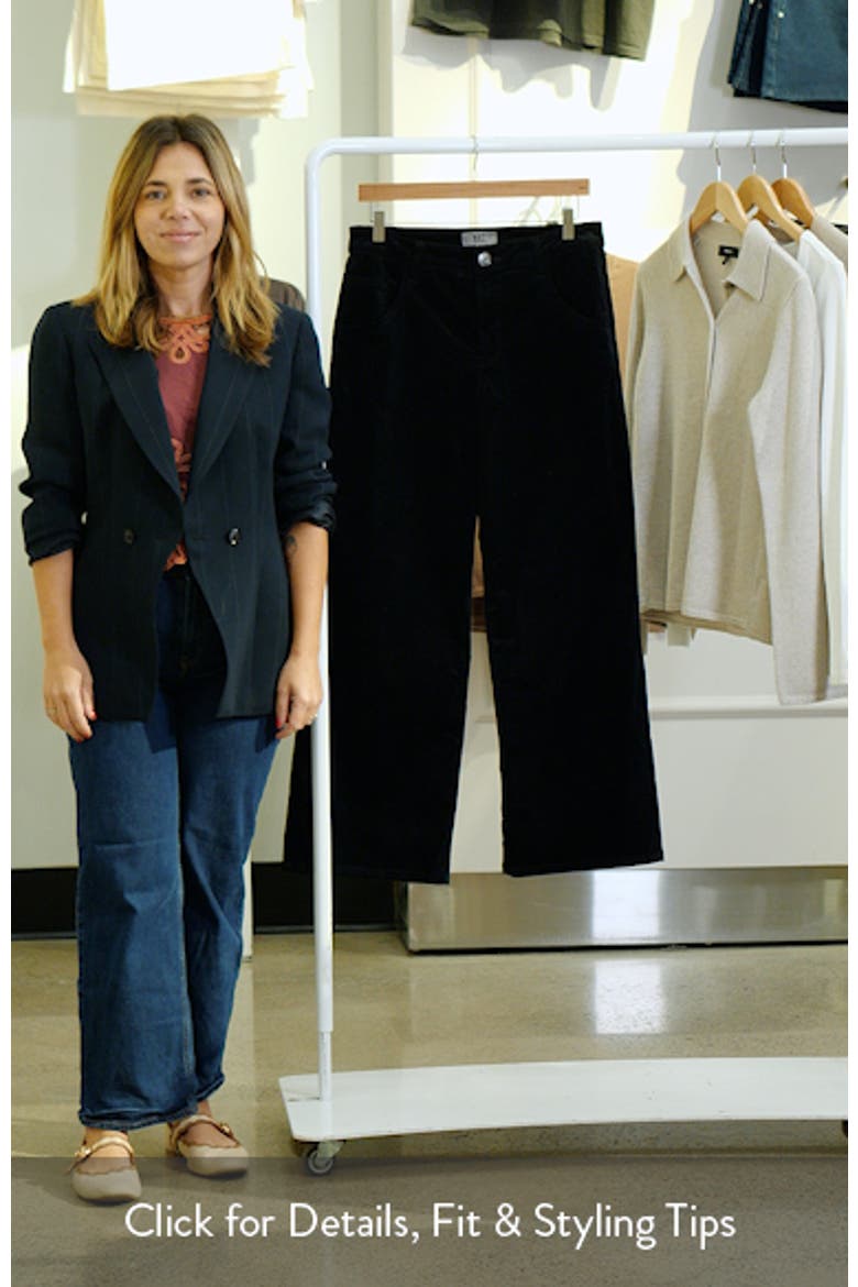 Jean High Waist Wide Leg Pants video