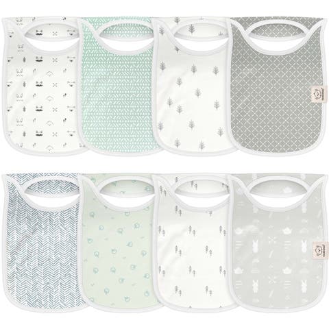 8-Pack Hallo Drool Bibs