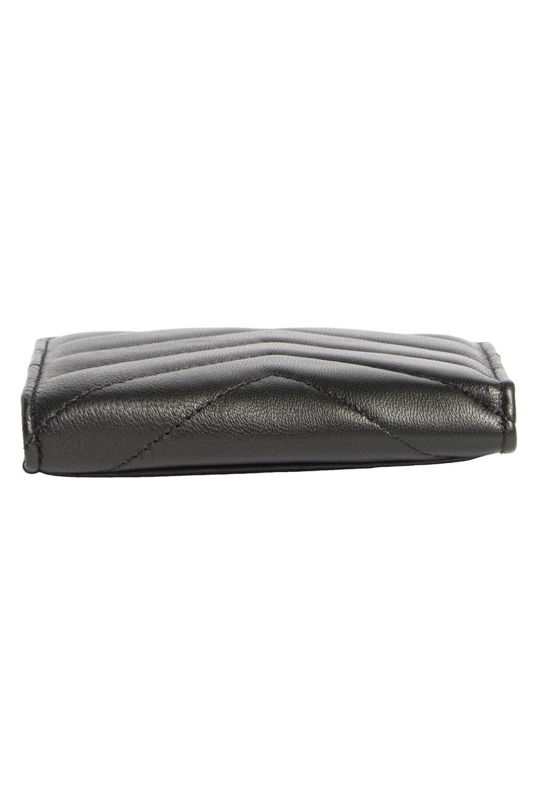 Quilted Bifold Wallet, Alternate, color, BLACK