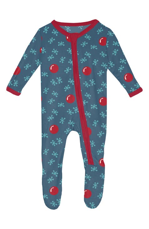 Jacks Print Footie (Baby)