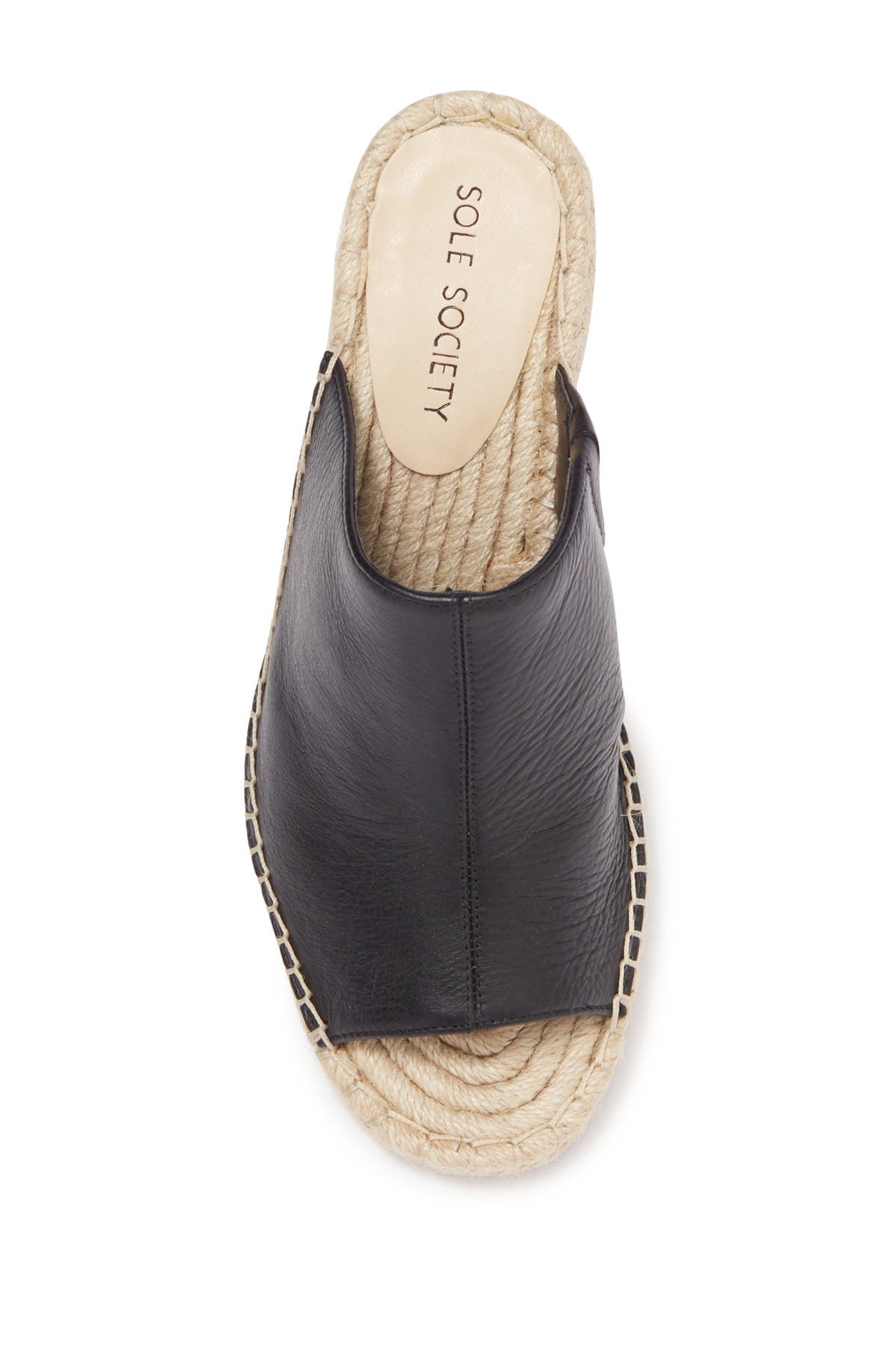 Sole Society Caleena Wedge Slide Sandal, Alternate, color, 