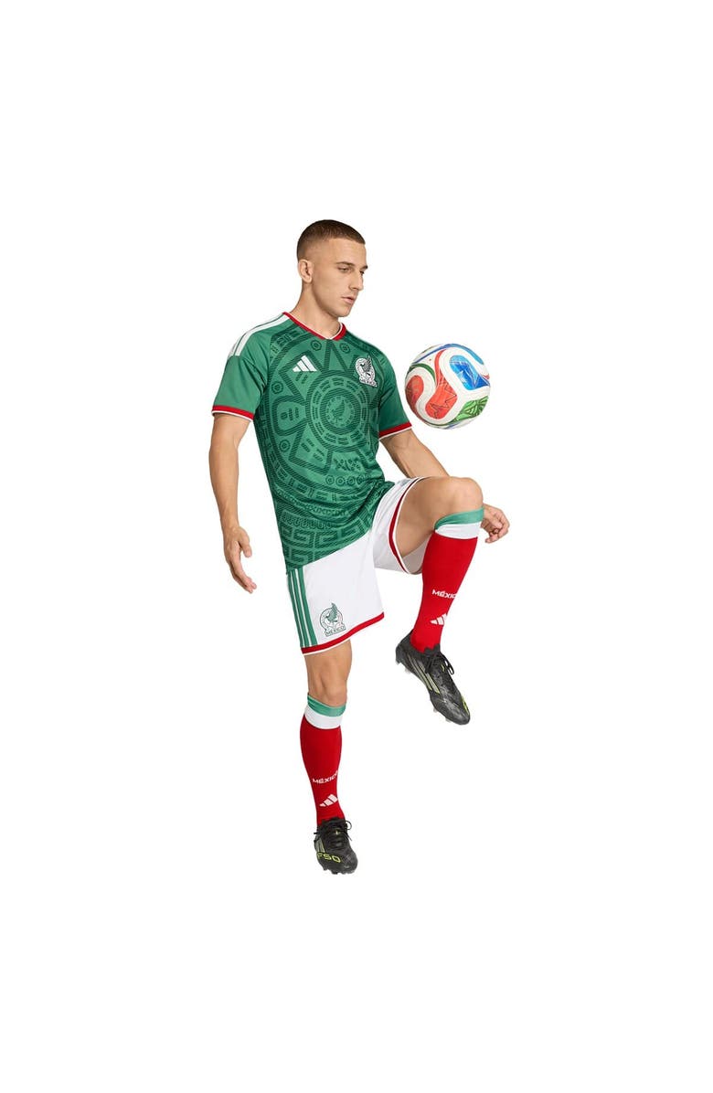 adidas Men's adidas  White Mexico National Team FIFA x World Cup 2026  Replica Shorts, Alternate, color, White