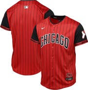 Outerstuff Youth   Red/Black Chicago White Sox 2025 City Connect Limited Jersey
