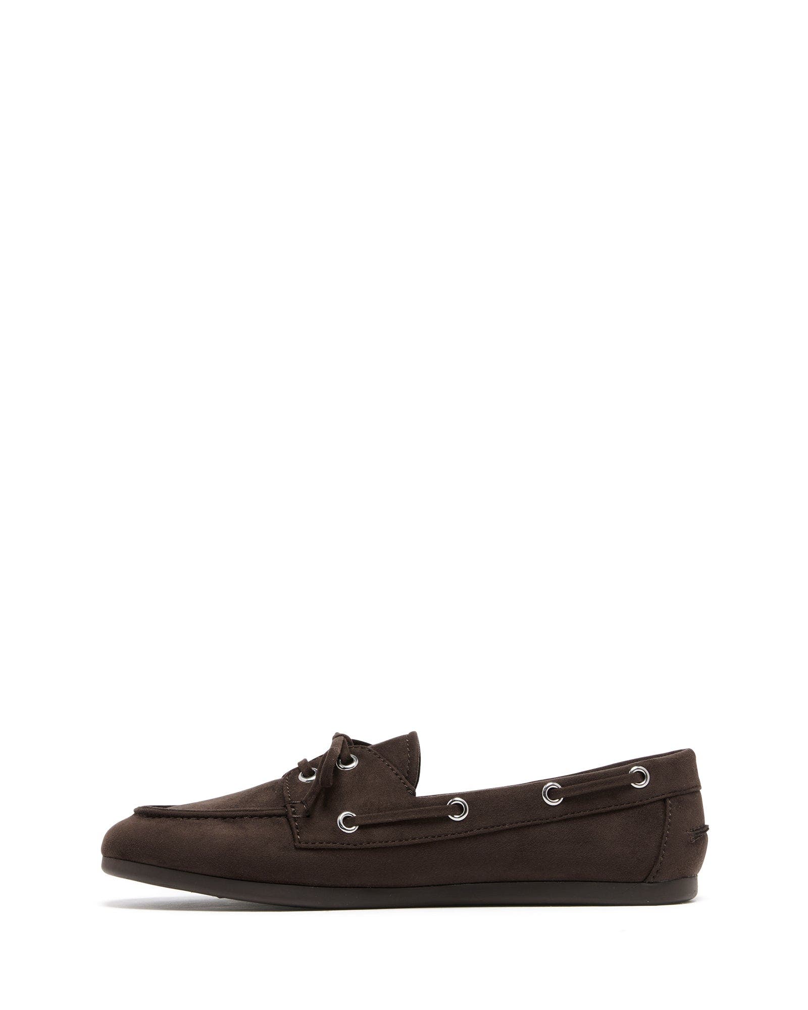 Sailor Boat Shoe, Alternate, color, CHOCOLATE MICROSUEDE