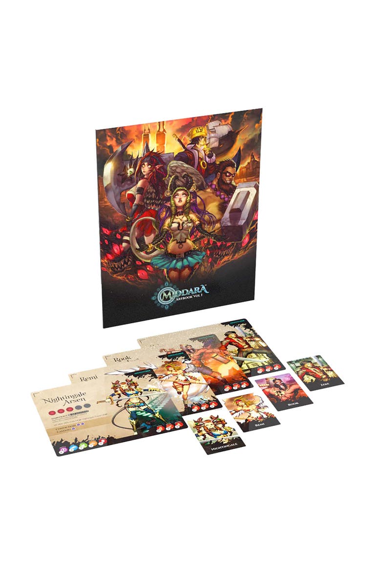 Middara Art Book Vol. 1, Main, color, Multicolored