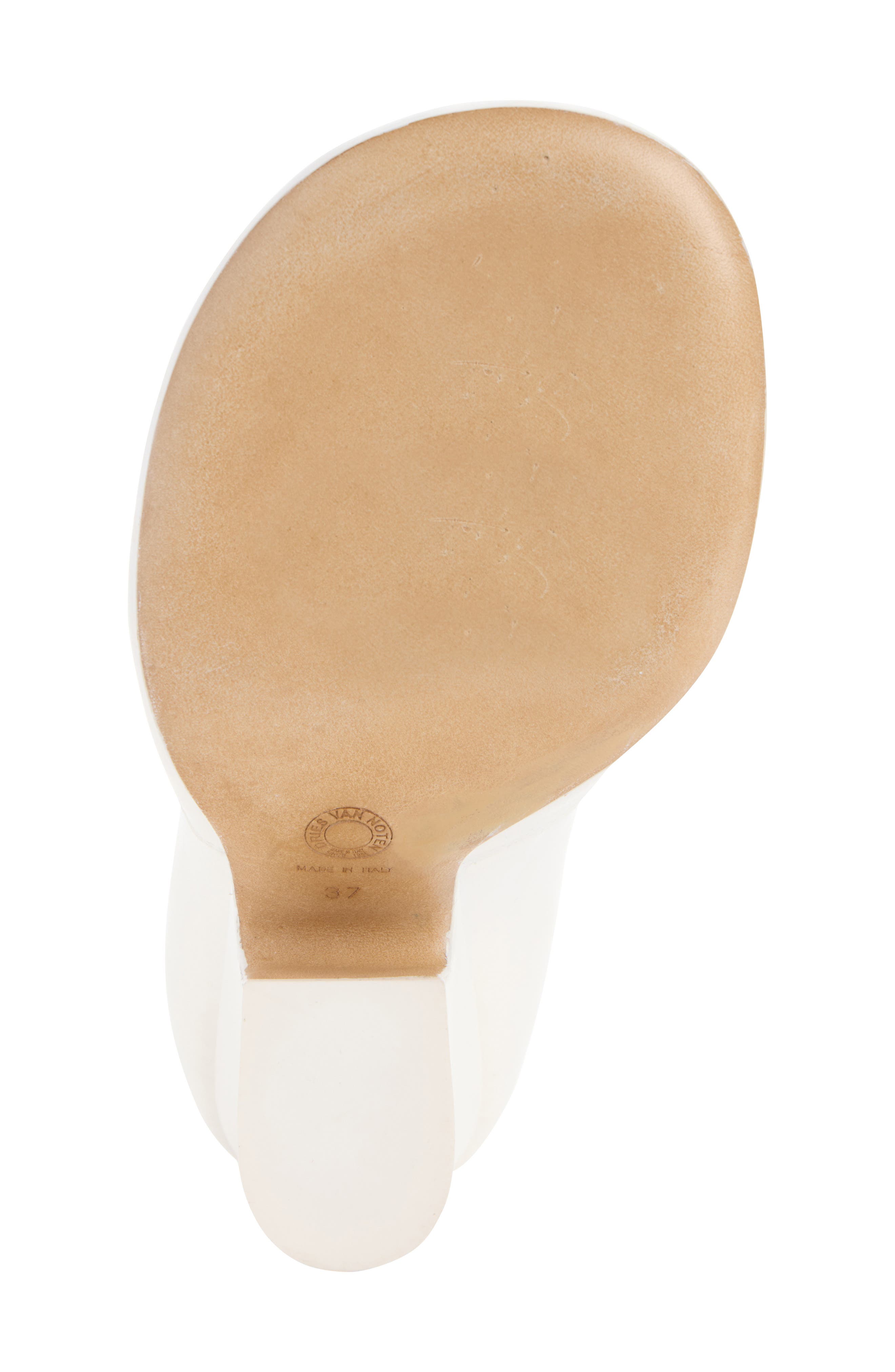 Dries Van Noten Leather Pump, Alternate, color, White