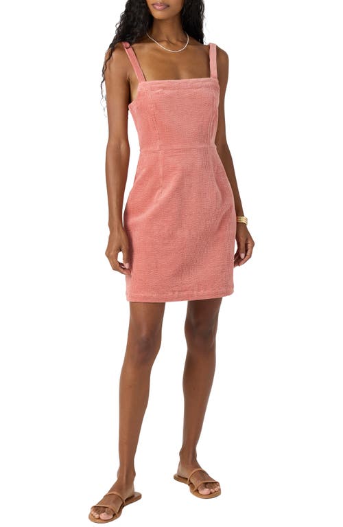 O'neill Langford Cotton Blend Corduroy Sundress In Pink