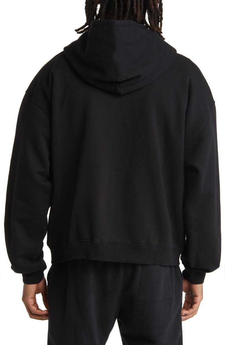 KROST x Hasbro Monopoly Man Cotton Graphic Zip-Up Hoodie, Alternate, color, 