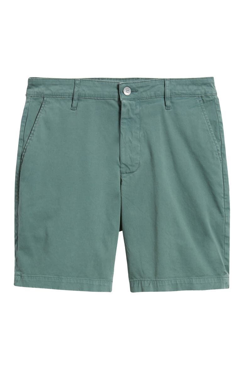Wanderer 8.5-Inch Stretch Cotton Chino Shorts, Alternate, color, SULFUR KELP FOREST