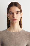 COS Twisted Ribbon Stud Earrings