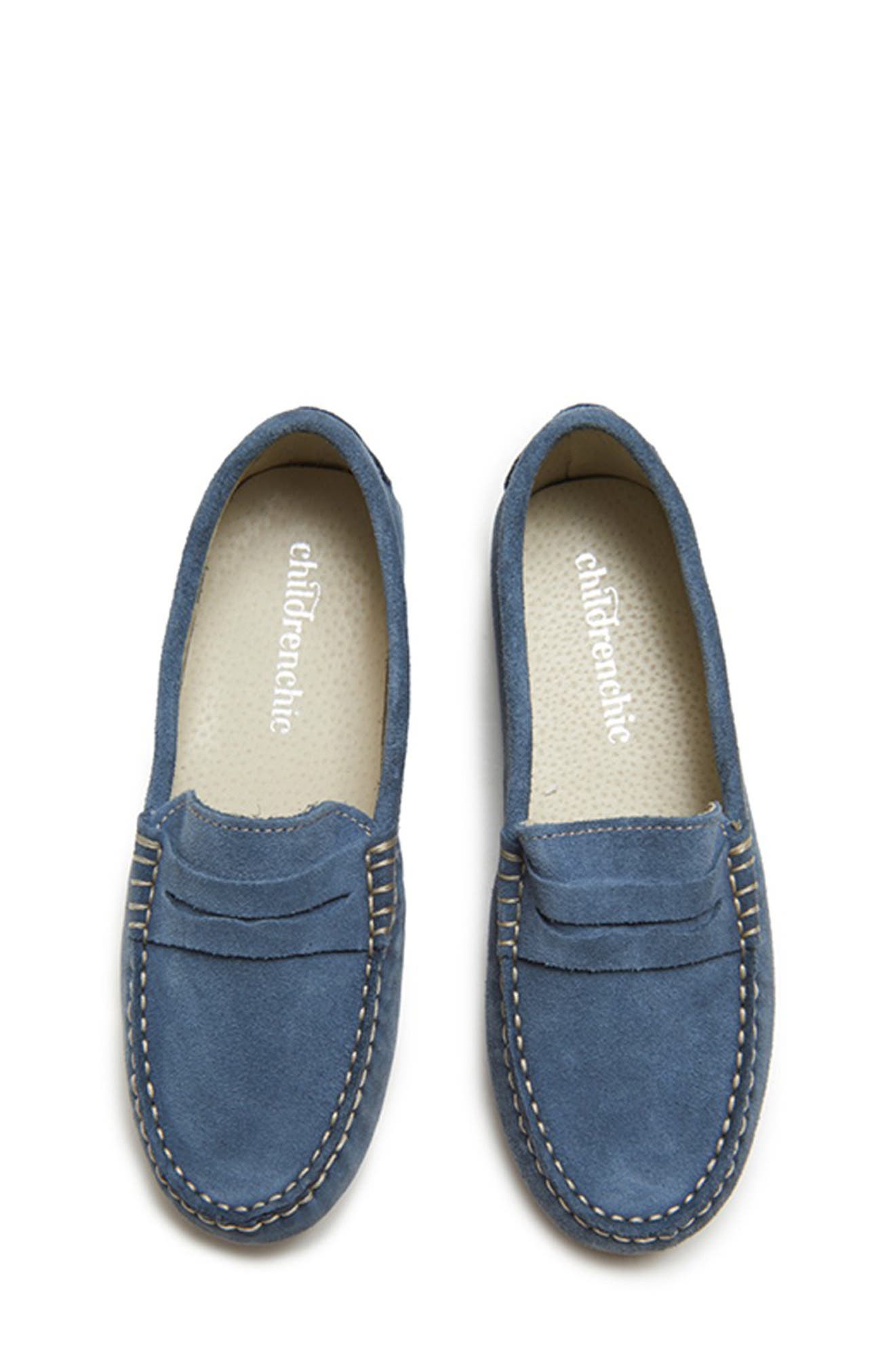 CHILDRENCHIC Kids' Penny Loafer, Alternate, color, Blue