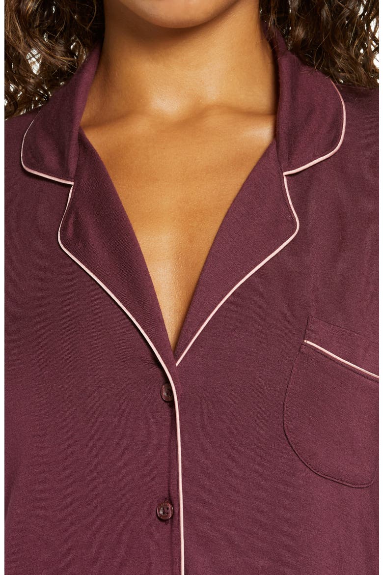 Moonlight Dream Sleep Shirt, Alternate, color, BURGUNDY FIG
