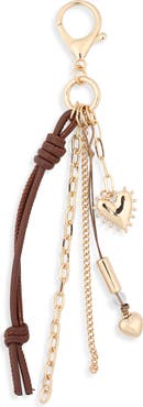 Leith Heart Cord Bag Charm