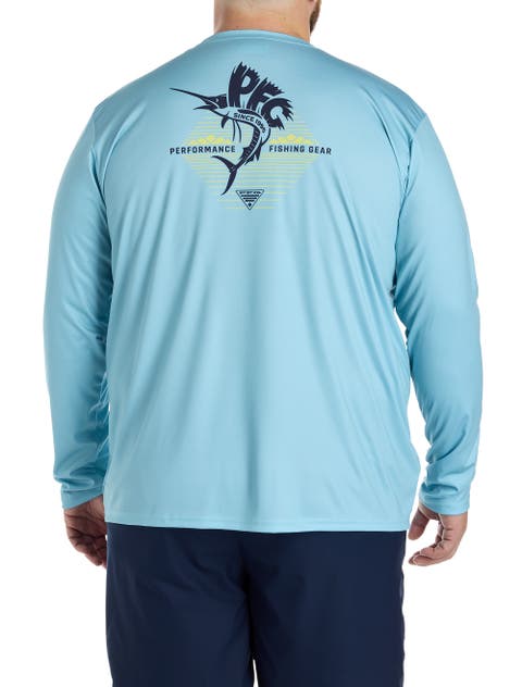 Big & Tall Sailfish PFG Long-Sleeve T-Shirt
