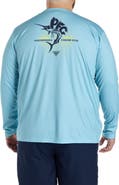 Columbia Big & Tall Sailfish PFG Long-Sleeve T-Shirt