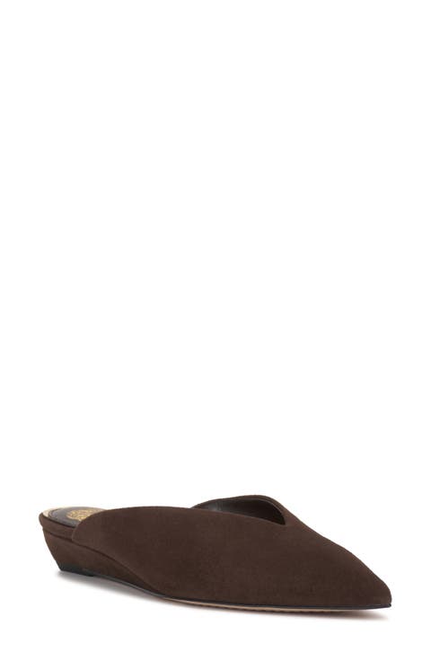 Vinia Pointed Toe Wedge Mule (Women)