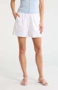 rag & bone Ella Cotton Poplin Eyelet Shorts