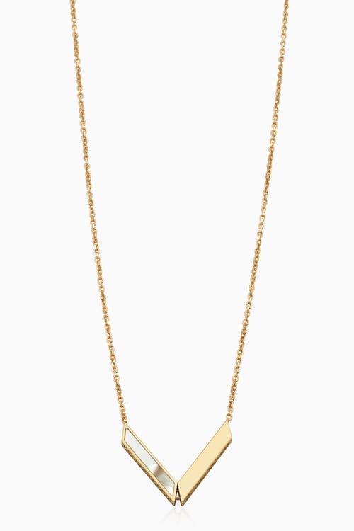 Oradina 14k Gold Aurora Pendant Necklace