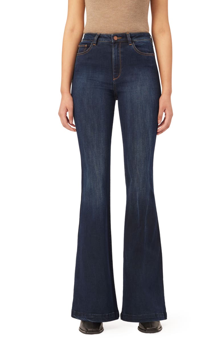 DL1961 Rachel Instasculpt Ultra High Waist Flare Jeans, Main, color,