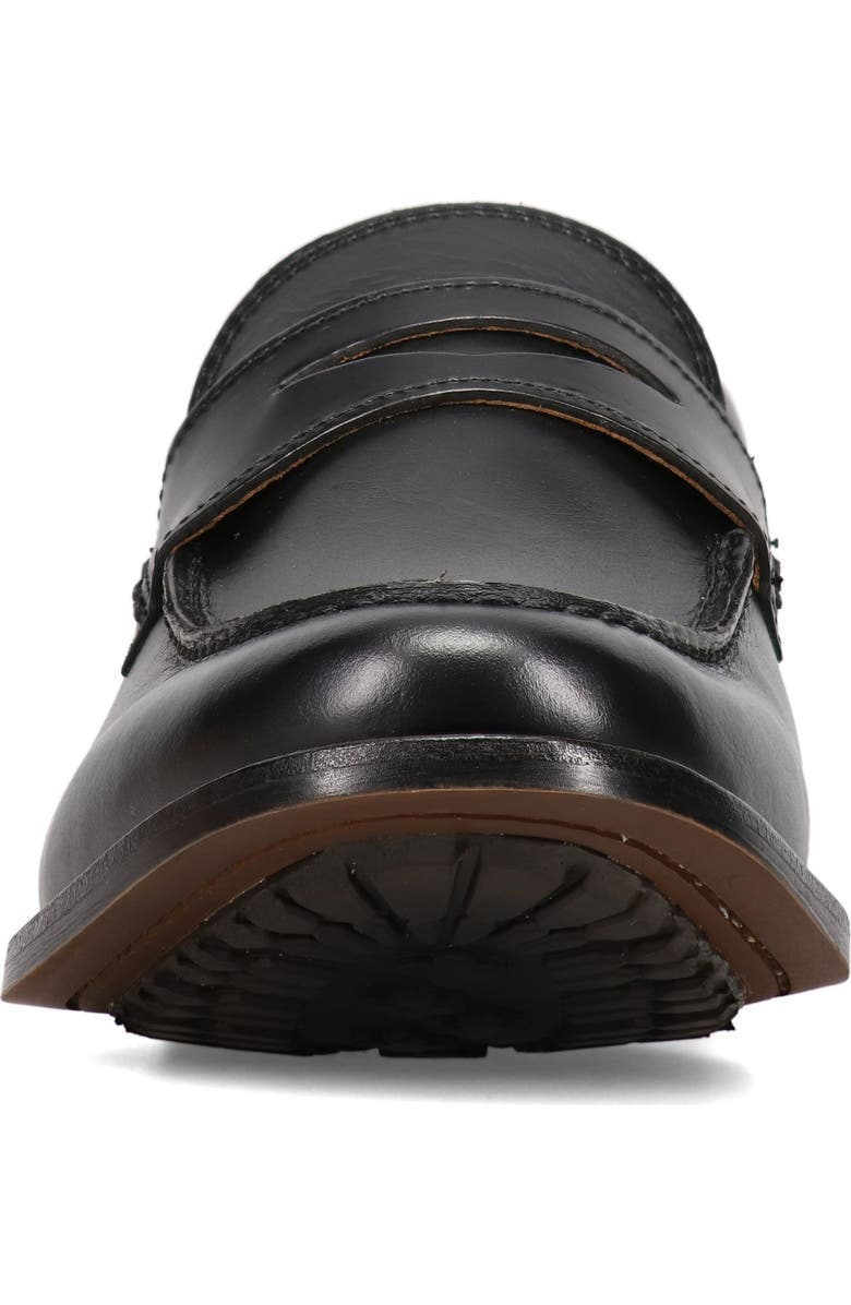 Frye Tyler Flex Penny Loafer, Alternate, color, Black