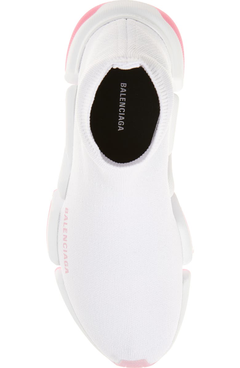 Balenciaga Speed 2.0 Transparent Sole Sock Sneaker, Alternate, color,