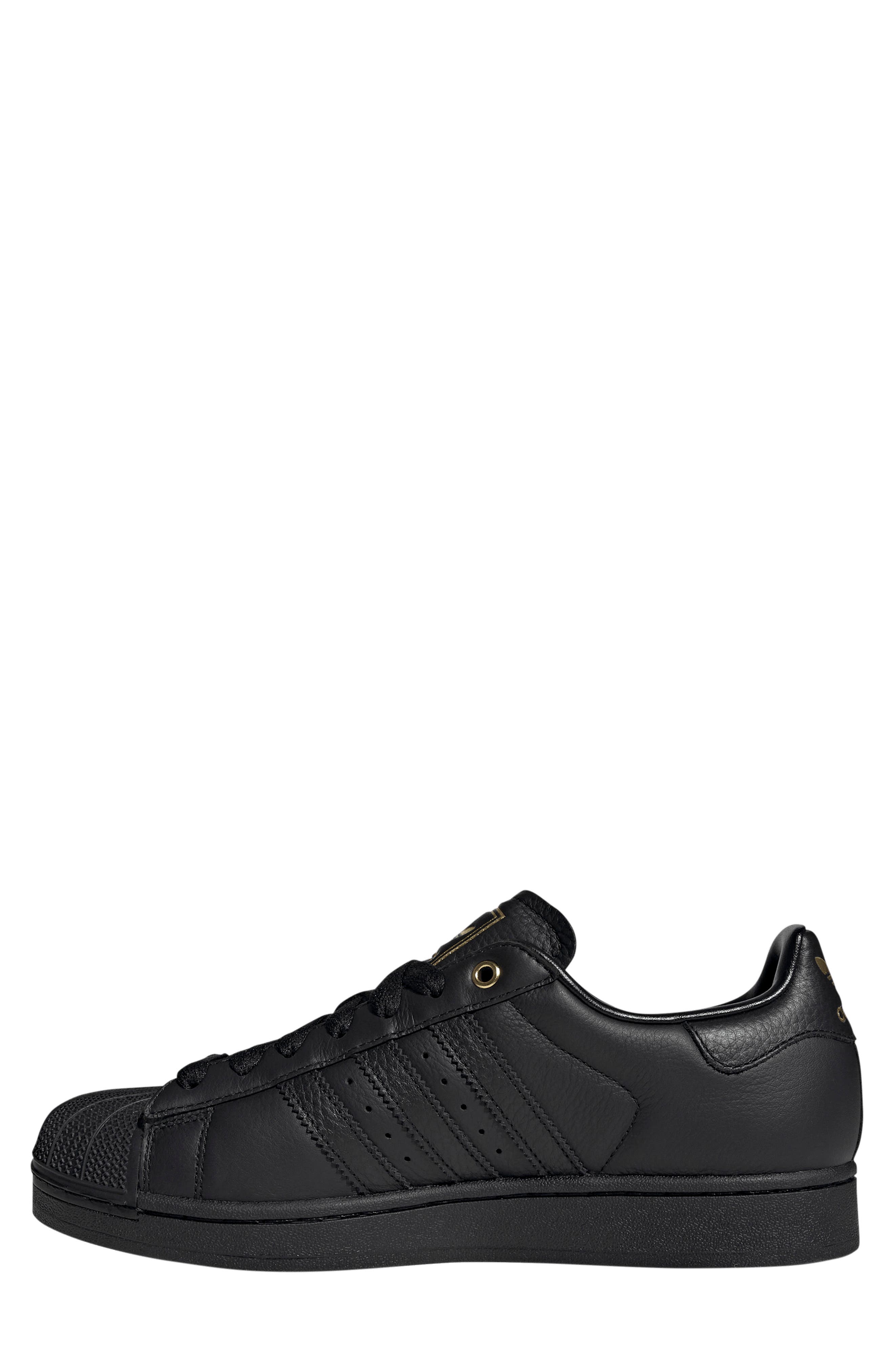 Superstar II Sneaker, Alternate, color, BLACK/ BLACK/ GOLD