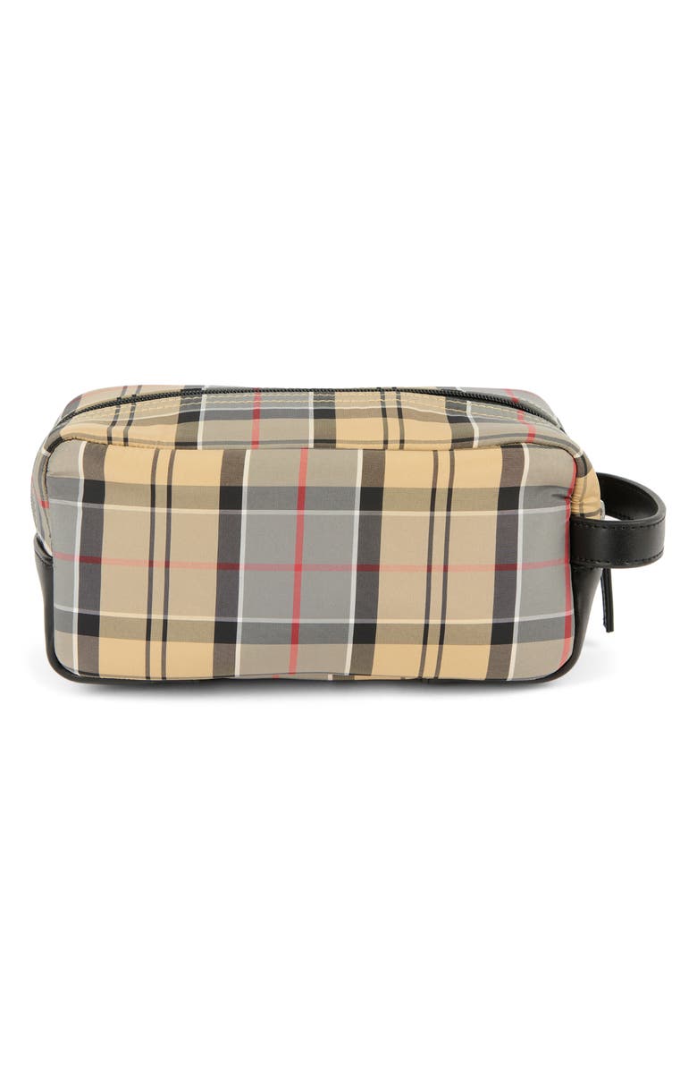 Barbour Wetherham Tartan Washbag, Alternate, color, 