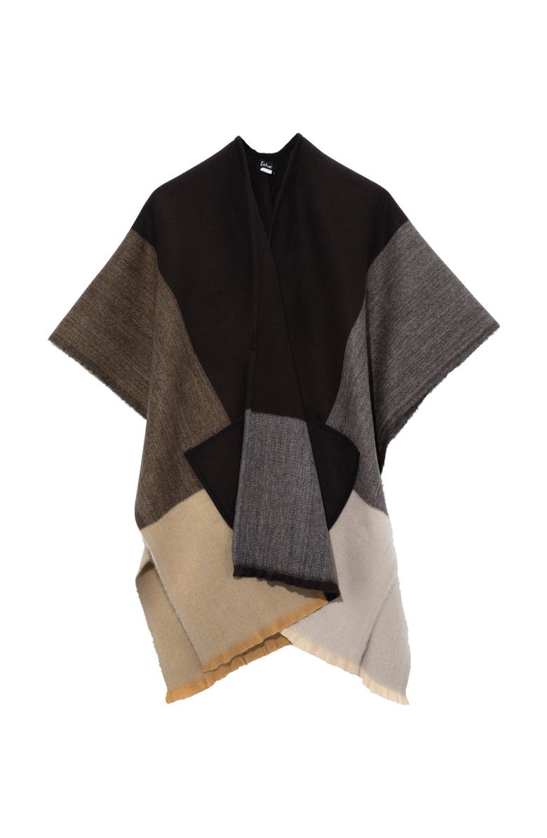 Echo Colormix Ruana, Main, color, Black