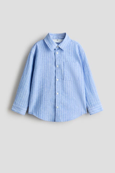 Linen-blend Shirt