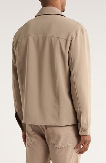 Boxy Fit Overshirt Jacket