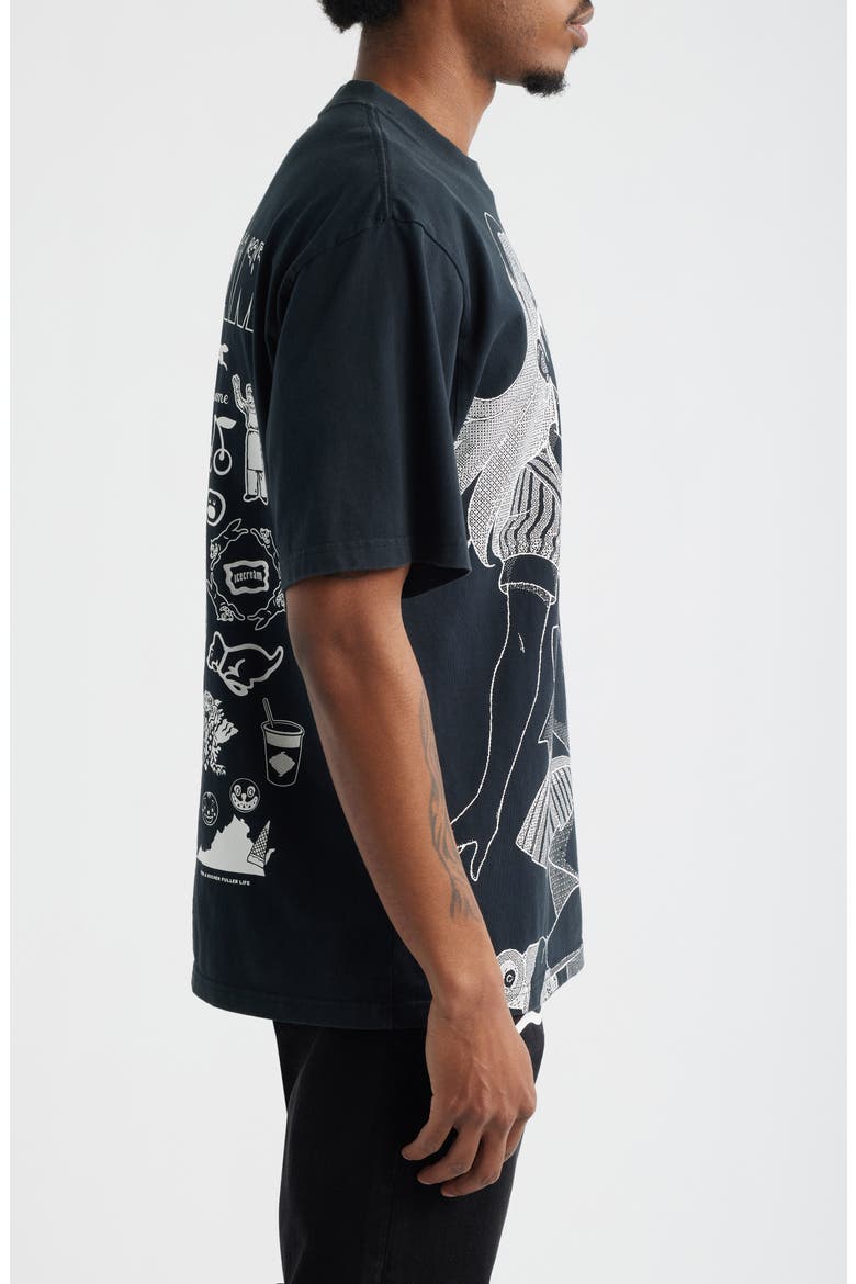 Order Up Cotton Jersey Graphic T-Shirt, Alternate, color, BLACK