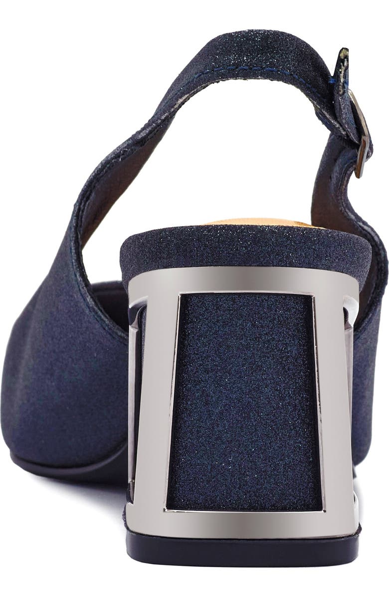 NINETY UNION Boca Slingback Pump, Alternate, color, Navy