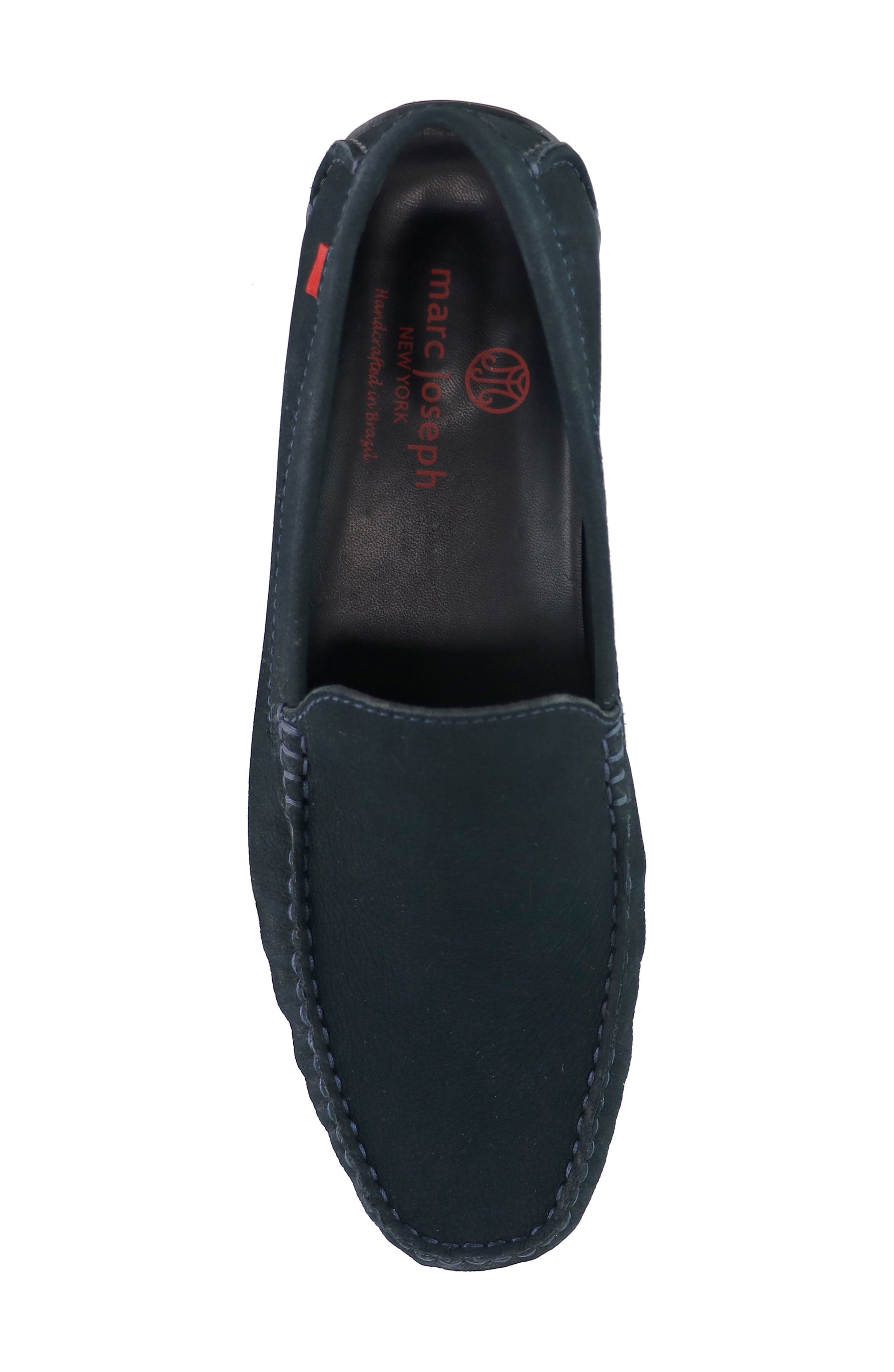 Broadway Driving Loafer, Alternate, color, NAVY ITALO GRAINY