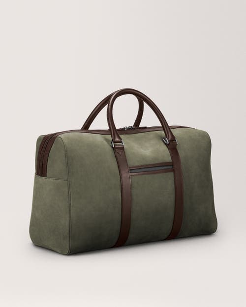 Carl Friedrik Compact Duffle Bag In Olive