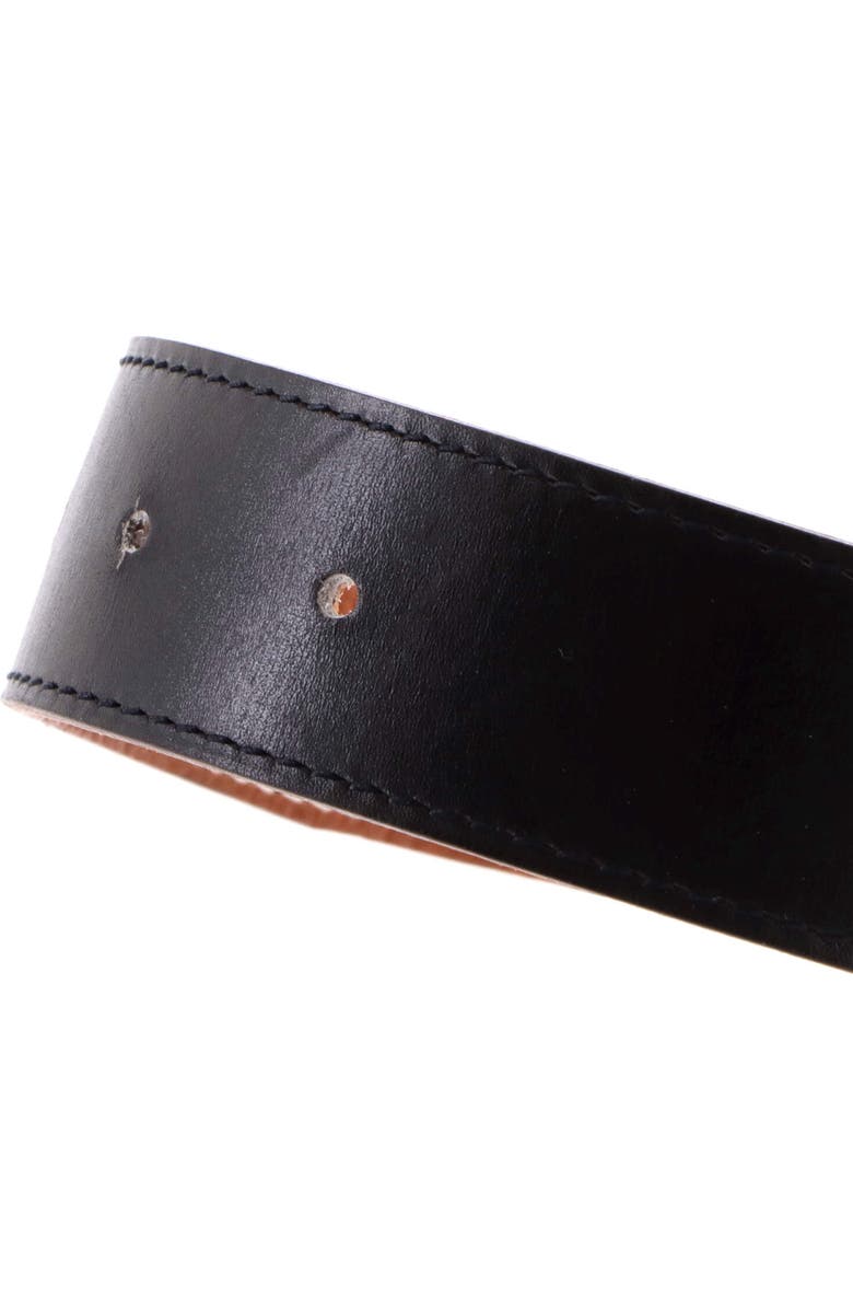 Pre-Owned Hermes Constance Reversible Belt Leather Medium, Alternate, color, Black