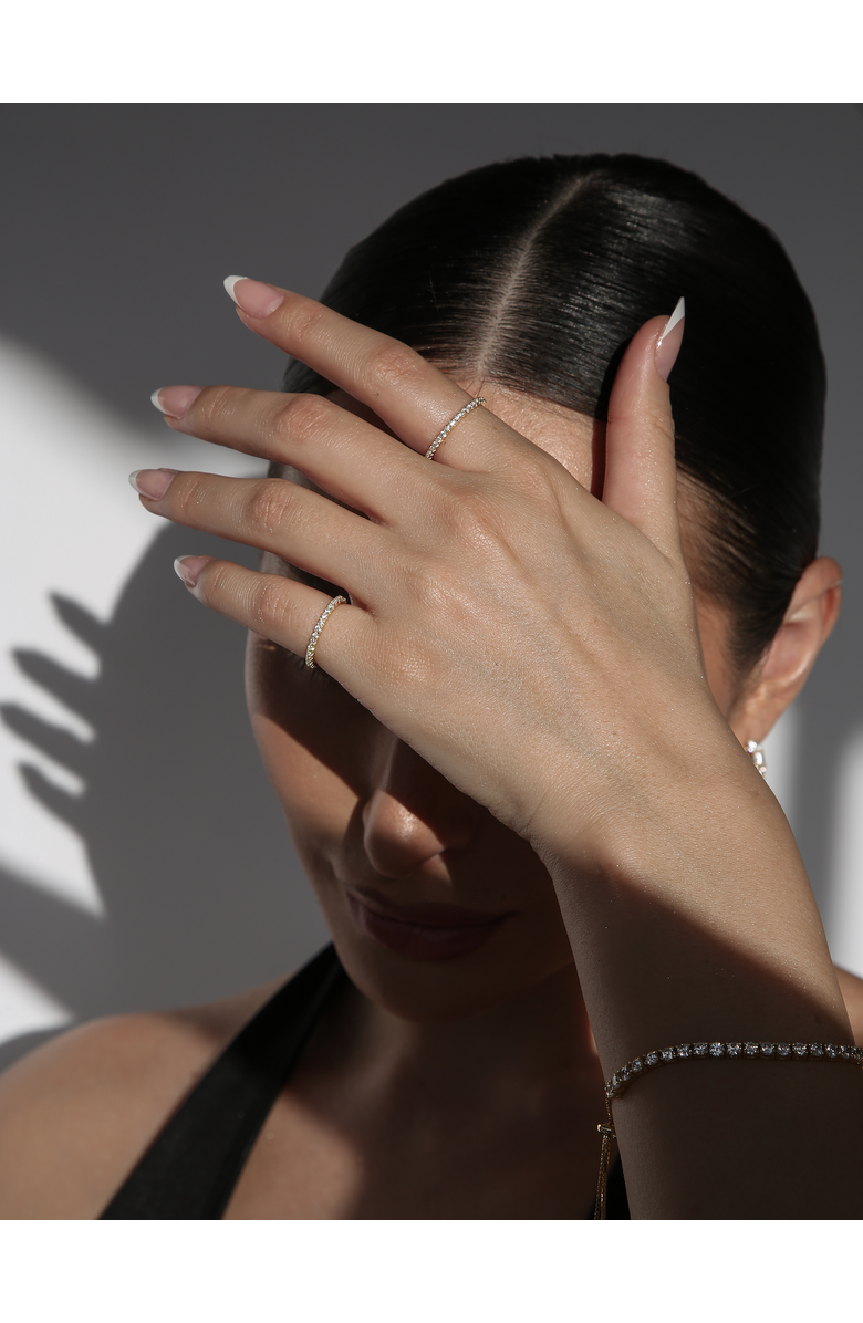 Rachelment RR Micro Band, Alternate, color, Silver