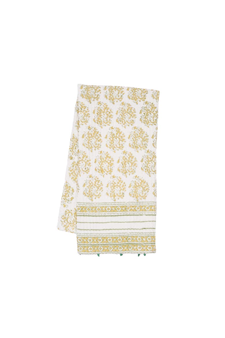 Humphrey Succulent Dishtowel, Main, color, Yellow