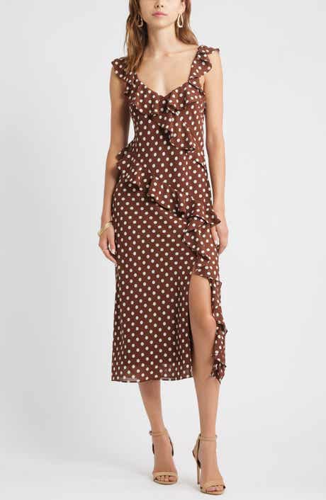 Ruffle Midi Dress