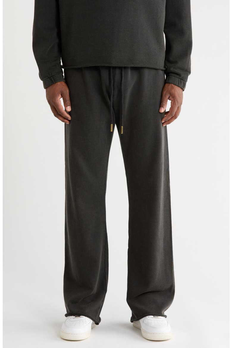 Cotton Terry Sweatpants, Main, color, VINTAGE BLACK